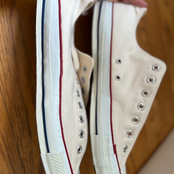 Vintage Converse All stars USA Made 1978 Oxford Basketball White Canvas 13.5. - Picture 4 of 15
